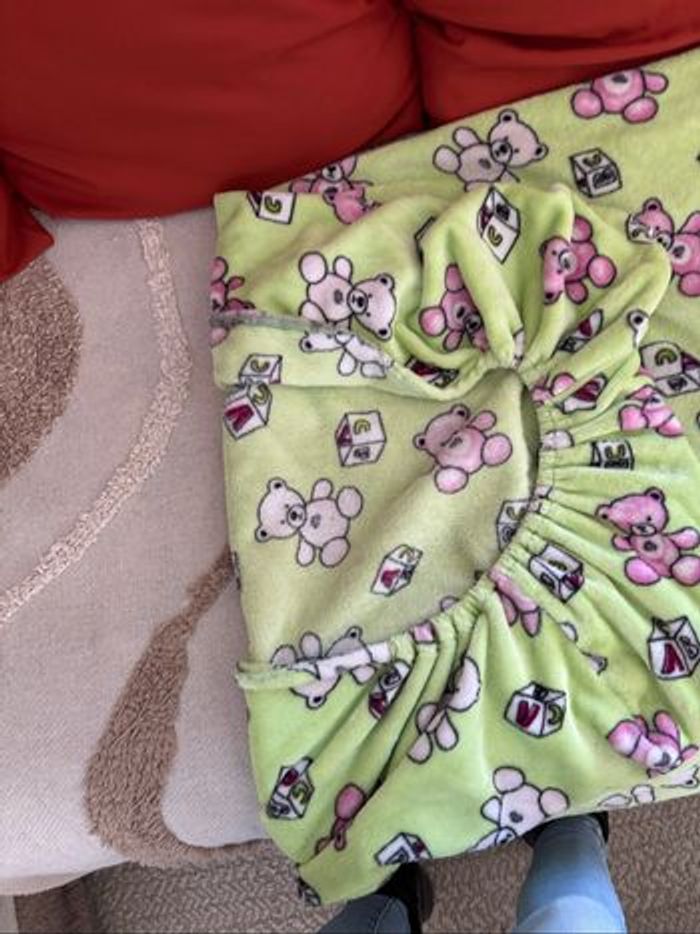 2 Couverture enfant un pour le landau et un pour le lit - photo numéro 3