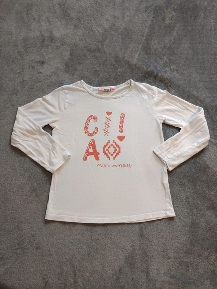 Tee-shirt manches longues 10 ans