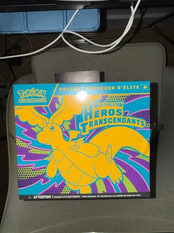 POKÉMON - COFFRET DRESSEUR D’ÉLITE - ME2.5 MÉGA DRACOLOSSE - FR & DÉFAUT SCELLAGE
