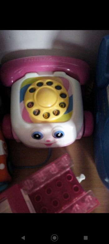 Téléphone a tirer Fisher Price