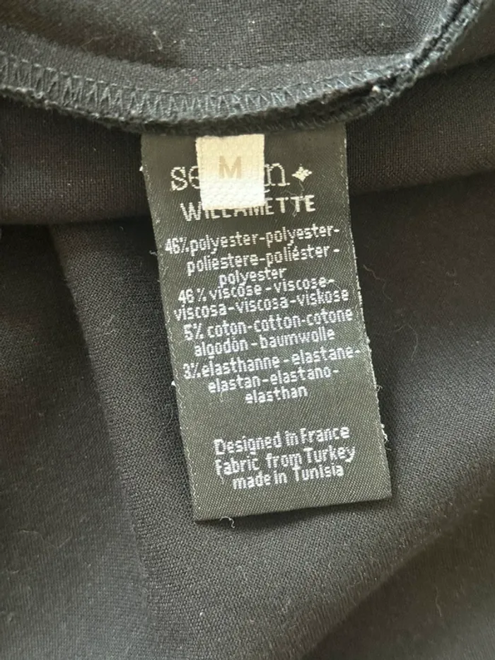 Sessùn – Robe noire manches longues – M - photo numéro 7