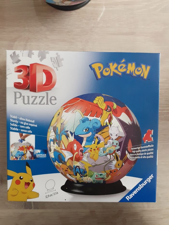 Puzzle 3D pokemon