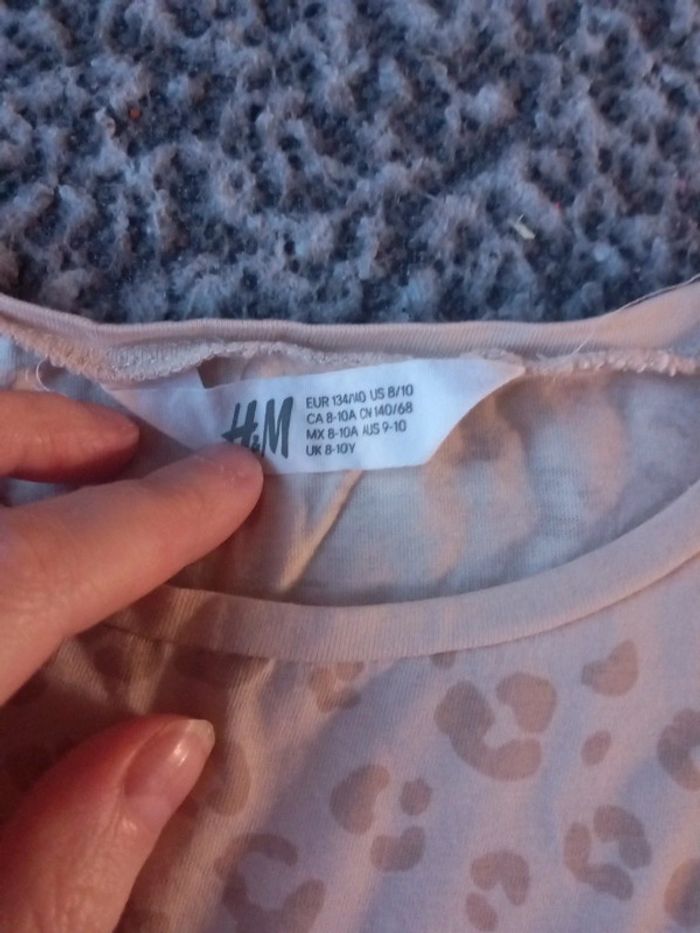 T-shirt taille 134/140 9/10 ans h&m - photo numéro 2
