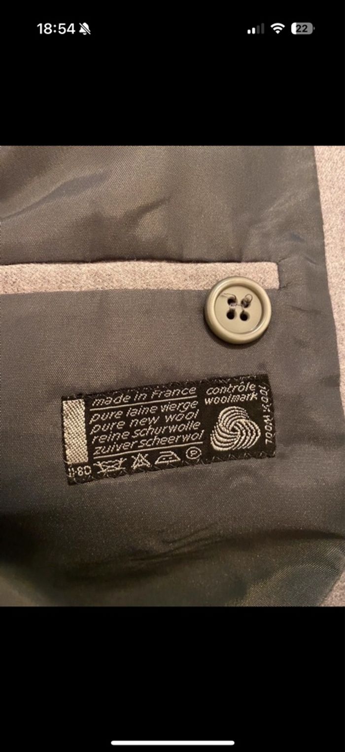 Ensemble costume homme Peiffer en laine L - photo numéro 8