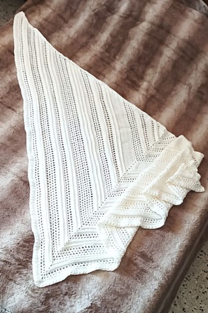 Châle "Jazz" fait main au crochet - photo numéro 2