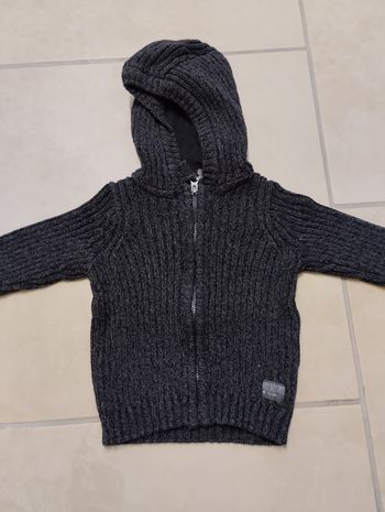 Gilet à capuche