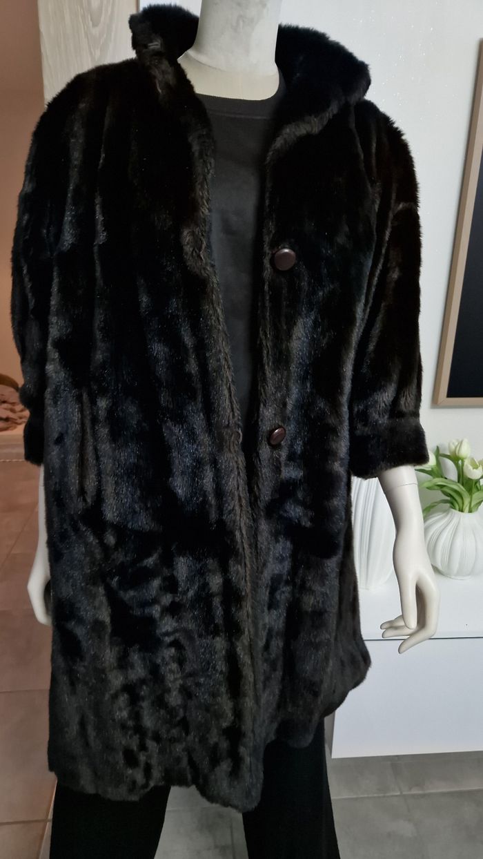 Manteau fourrure vintage - photo numéro 3