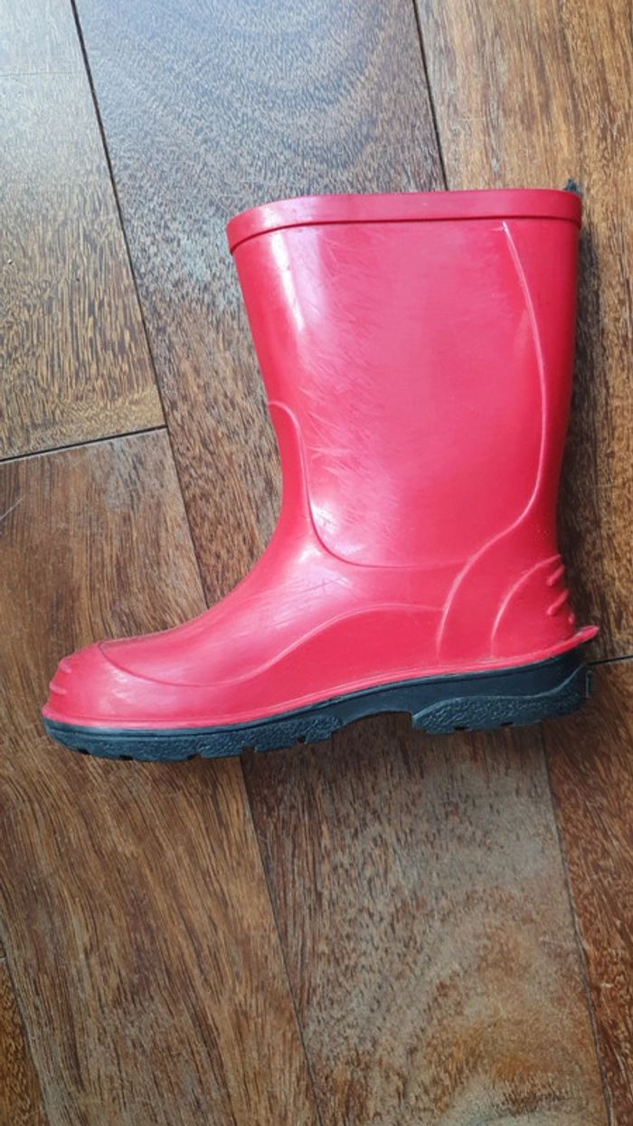 Bottes de pluie rouges Lemigo 26 - photo numéro 2