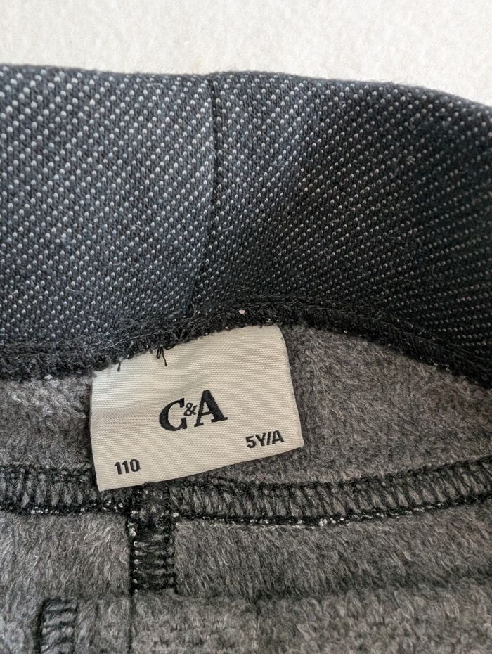 Legging chaud aspect jean noir - 5A - C&A - photo numéro 3