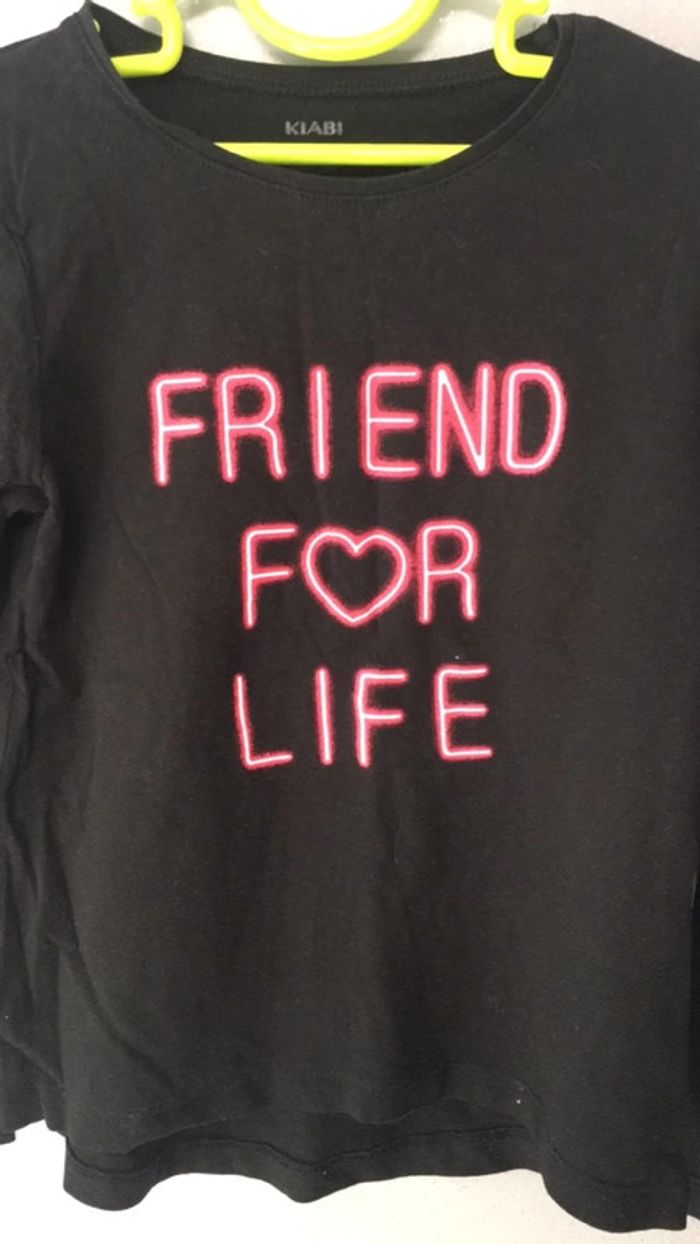 Tee shirt manches longues Kiabi - photo numéro 2