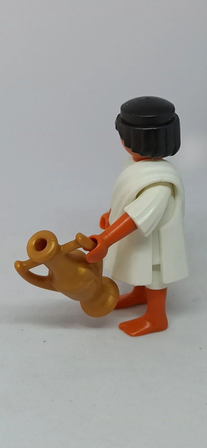 Homme égyptien avec toge et amphore playmobil - photo numéro 3