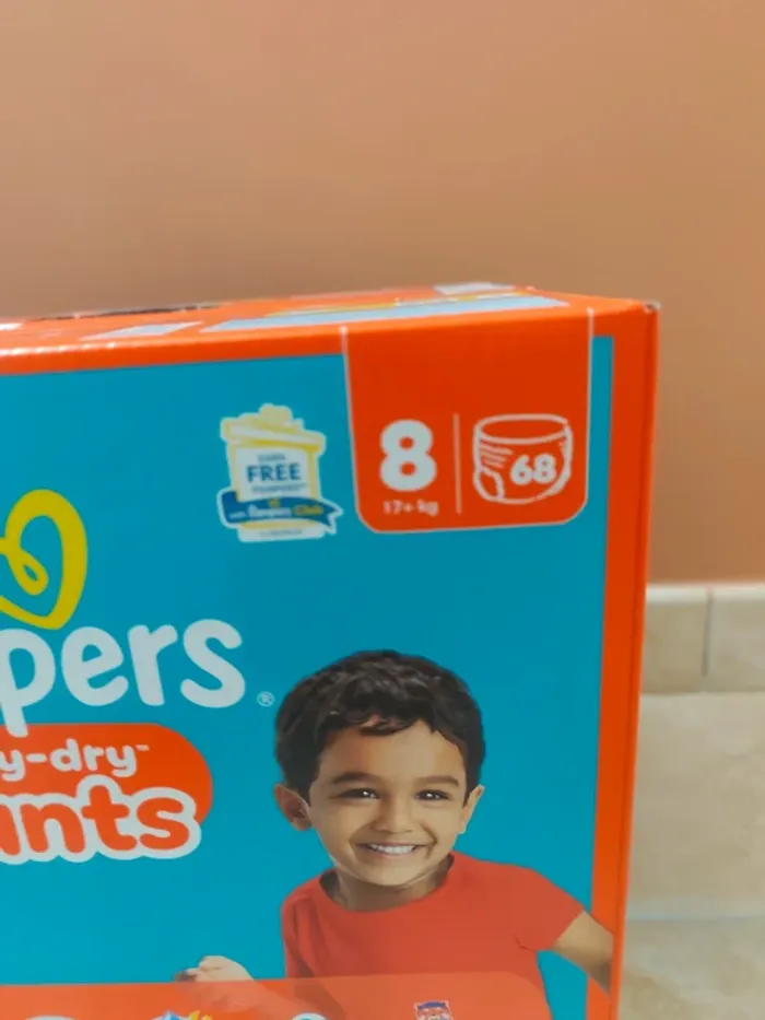 Couches Pampers pants taille 8 - photo numéro 2
