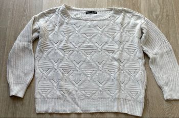 Pull blanc taille XS atmosphère