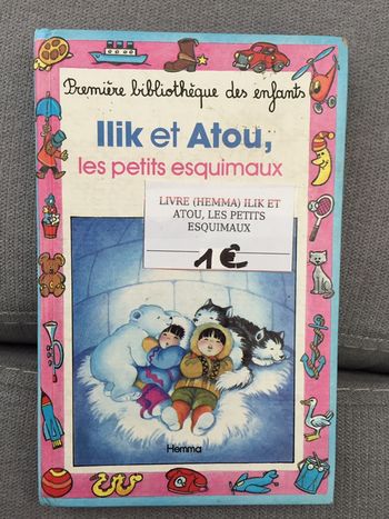 AA22-Livre: ilik et atou, les petits esquimaux
