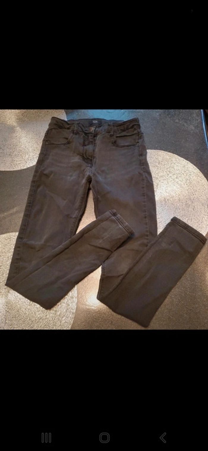 Jean gris foncé/noir - photo numéro 2