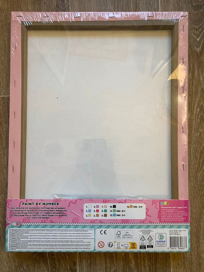 Set de Peinture par numéro LOL -neuf - photo numéro 2