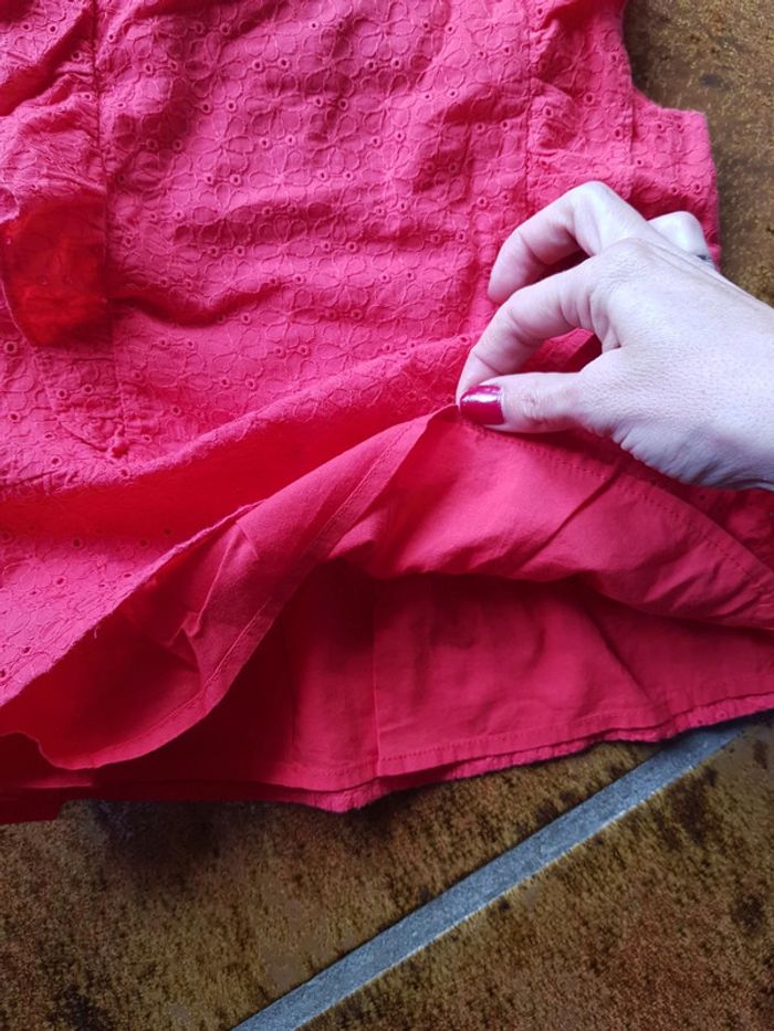 Blouse à fleurs sergent major fille 4ans - photo numéro 3