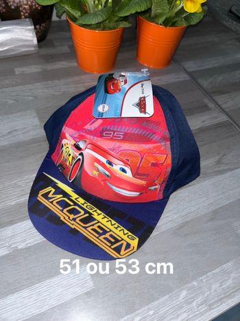 Casquette cars Disney pixar