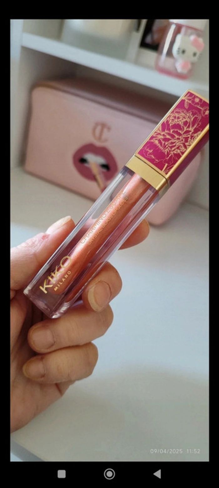 Kiko Milano Charming Glass Lip Gloss Teinte 03