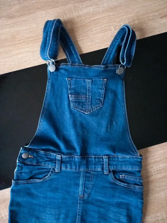 Robe salopette en jeans 12 ans - photo numéro 3
