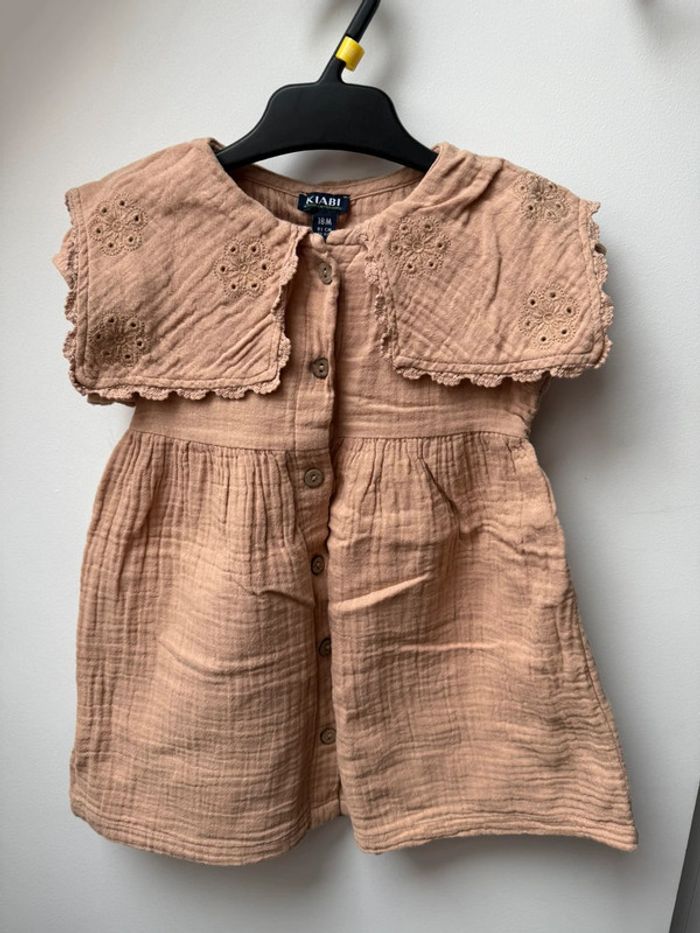Robe à col brodé 18 mois - photo numéro 2