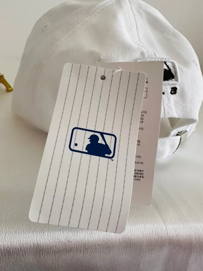 🧢 Casquette MLB NY Yankees blanche - photo numéro 5