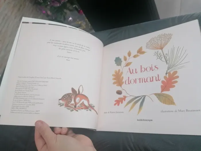 Livre Au bois dormant école des loisirs #livres_krocaro - photo numéro 3