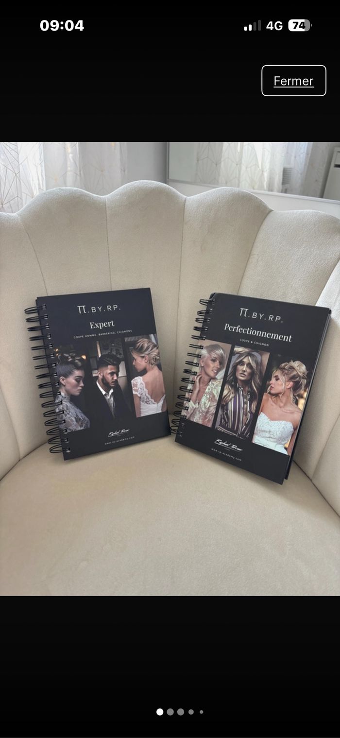 livre expert et perfectionnement coiffure de raphaël perrier