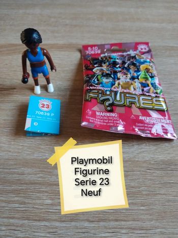 Playmobil figurine série 23 neuf