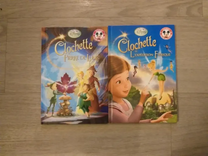 Lot de 2 livres clochette
