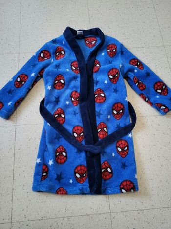 Peignoir spiderman