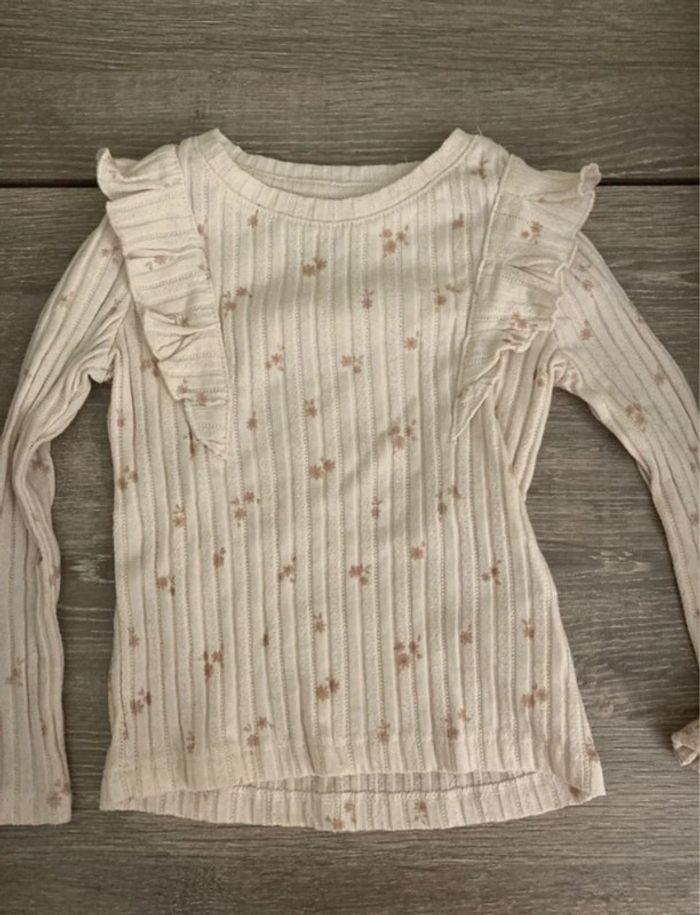 Pull crème fille 3 ans neuf – Kiabi – léger !