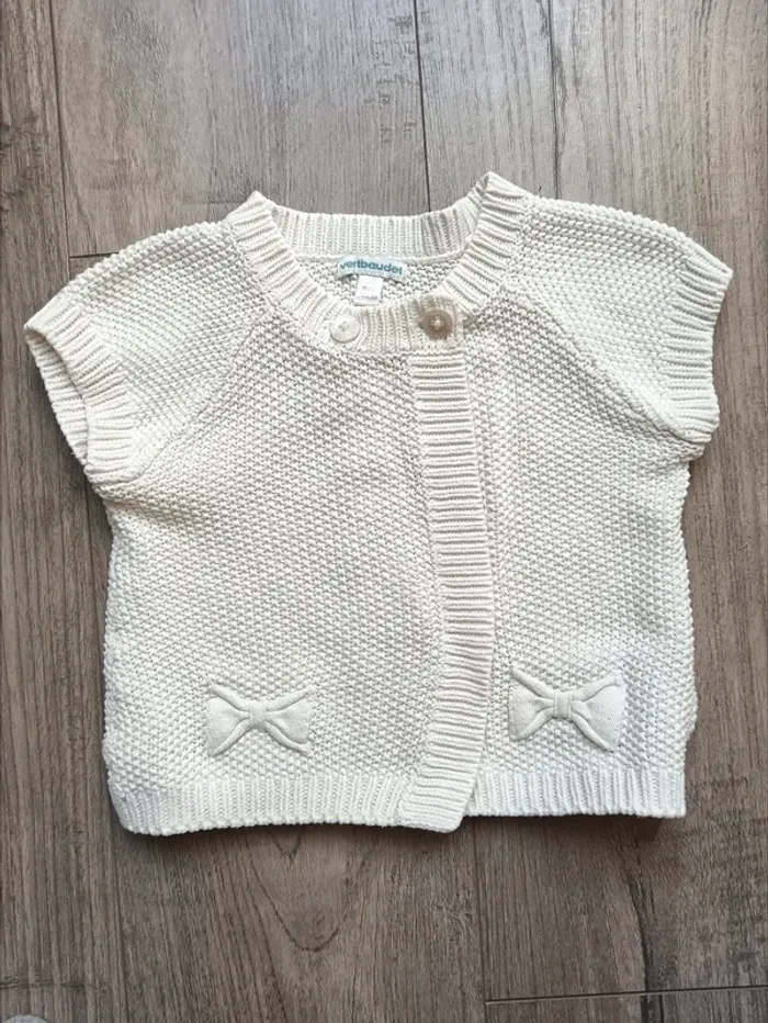 Gilet maille
Vertbaudet 24 mois
