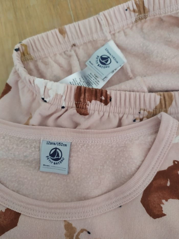 Pyjama chaud animaux Petit Bateau 12 ans - photo numéro 6