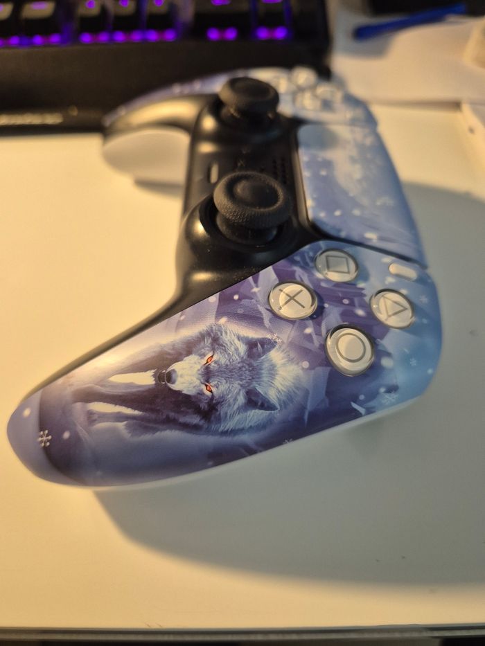 Manette ps5 v2 original custom - photo numéro 3