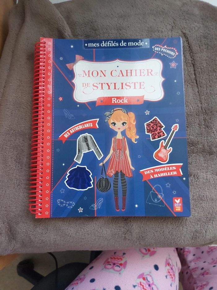 Mon cahier de styliste rock