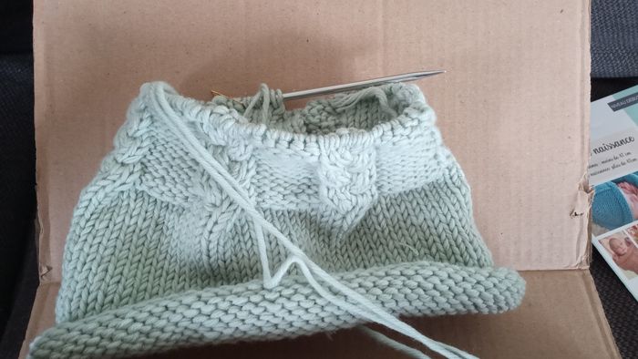 Cocon de naissance ma petite laine merino - photo numéro 6