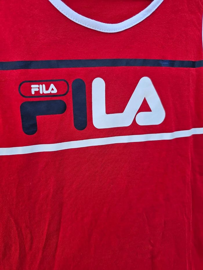 Débardeur fila rouge 12 ans - photo numéro 6