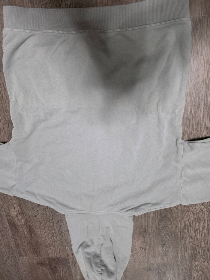 Sweat a capuche Mango vert 164 cm " Mountain hiking" TB état - photo numéro 2