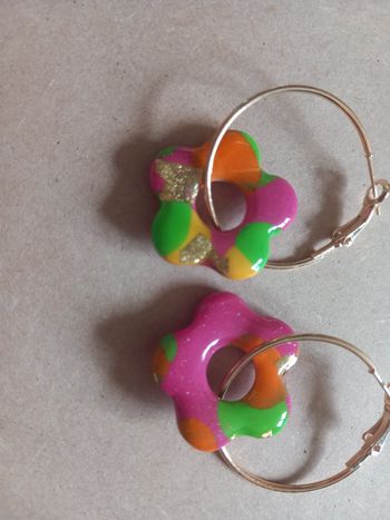 Boucles d'oreilles fantaisistes 