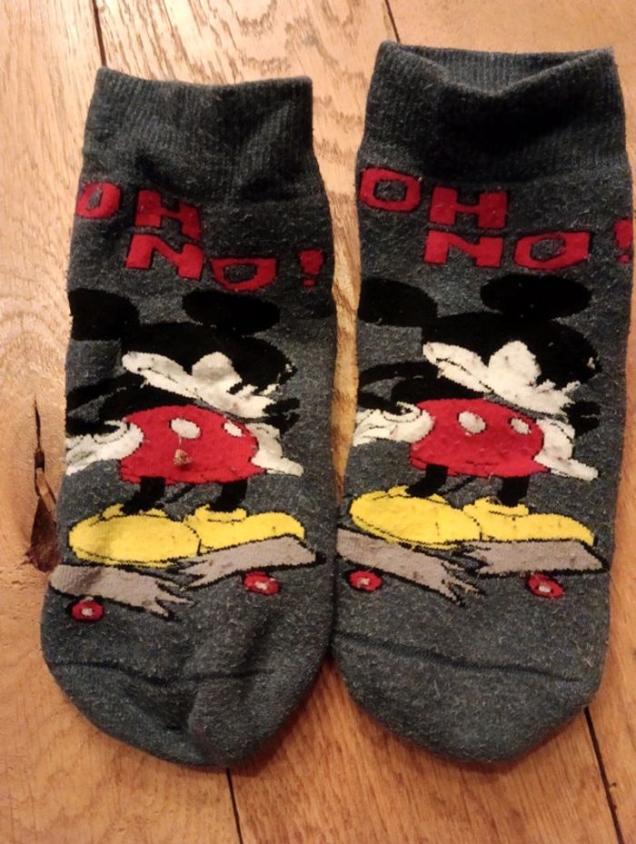Pantoufles chaussettes Minnie