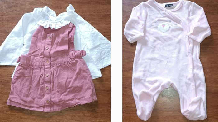 Lot vêtements bébé fille 3 mois - 28 pièces - photo numéro 4