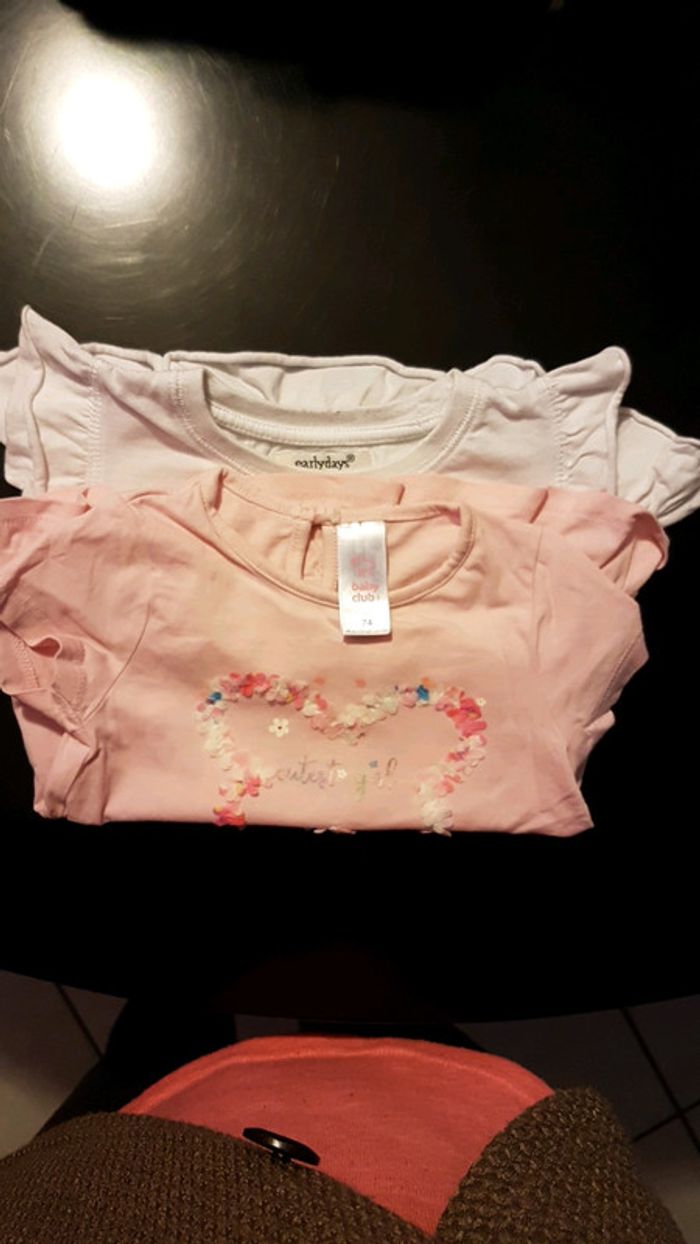 Lot de tee shirts 9 mois