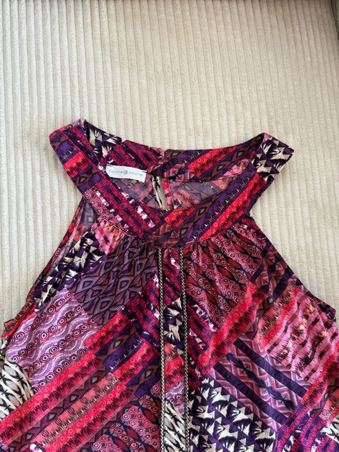 Robe à motif rose - photo numéro 4
