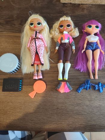 Lot barbie LOL 