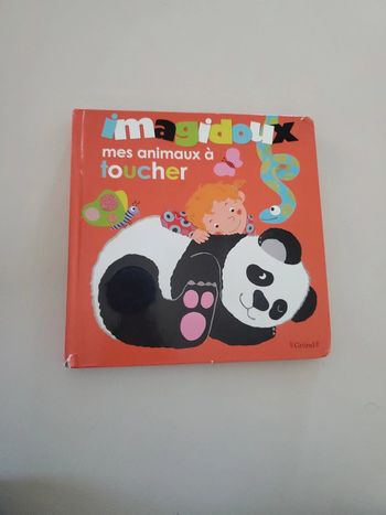Livre imagidoux mes animaux à toucher
