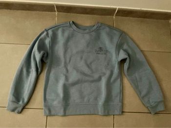 Sweat fille bleu clair 9 ans