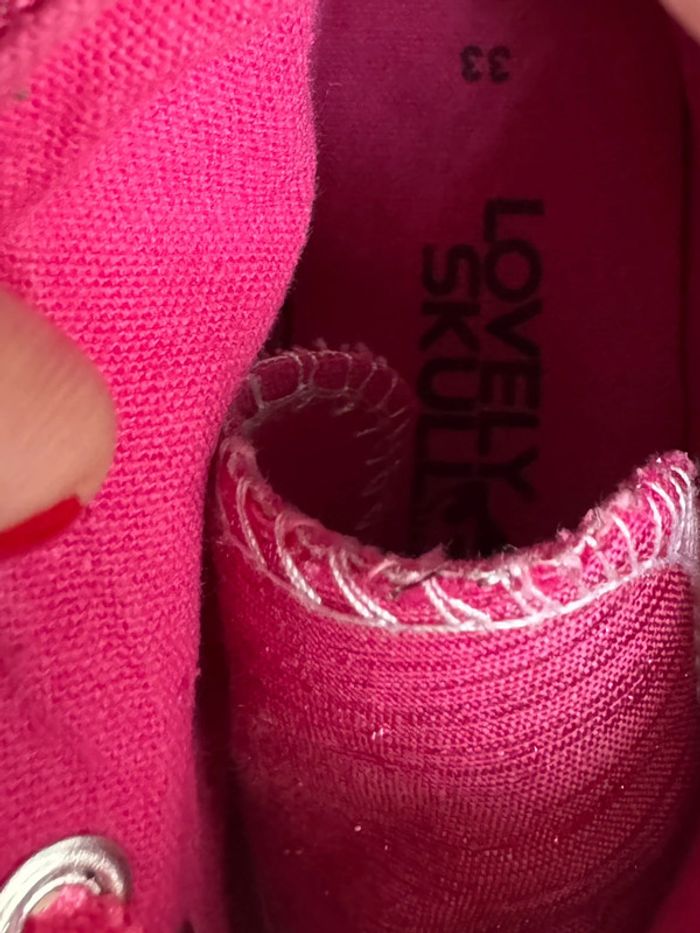 Baskets montantes Fuchsia à P33 - photo numéro 6
