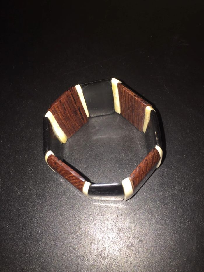 Bracelet imitation bois - photo numéro 4