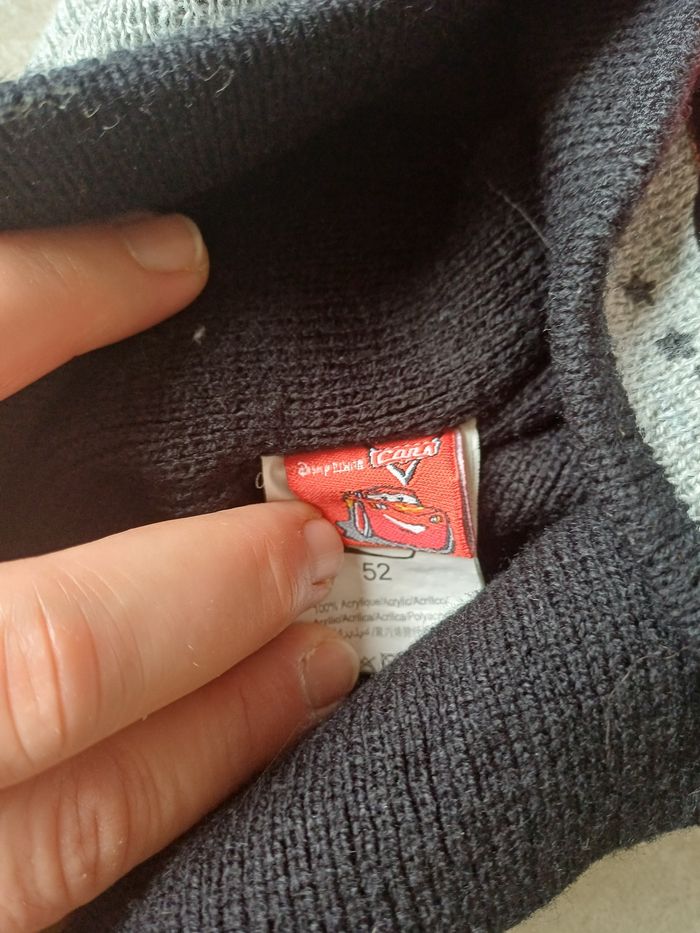 Lot écharpe, bonnet, gants CARS taille 52 (7-12 ans) - photo numéro 3